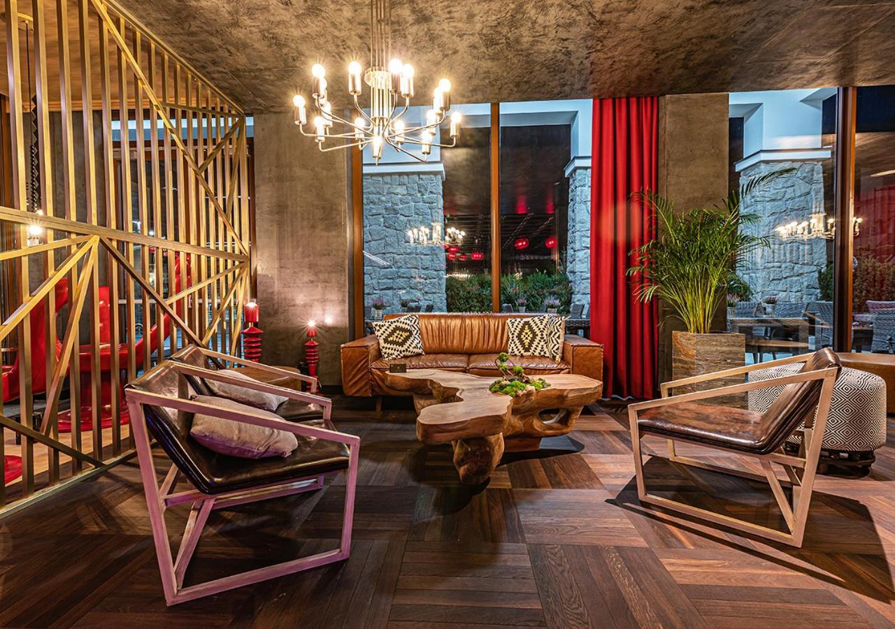 Nosalowy Park Hotel & Spa Zakopane Ngoại thất bức ảnh The interior of the restaurant